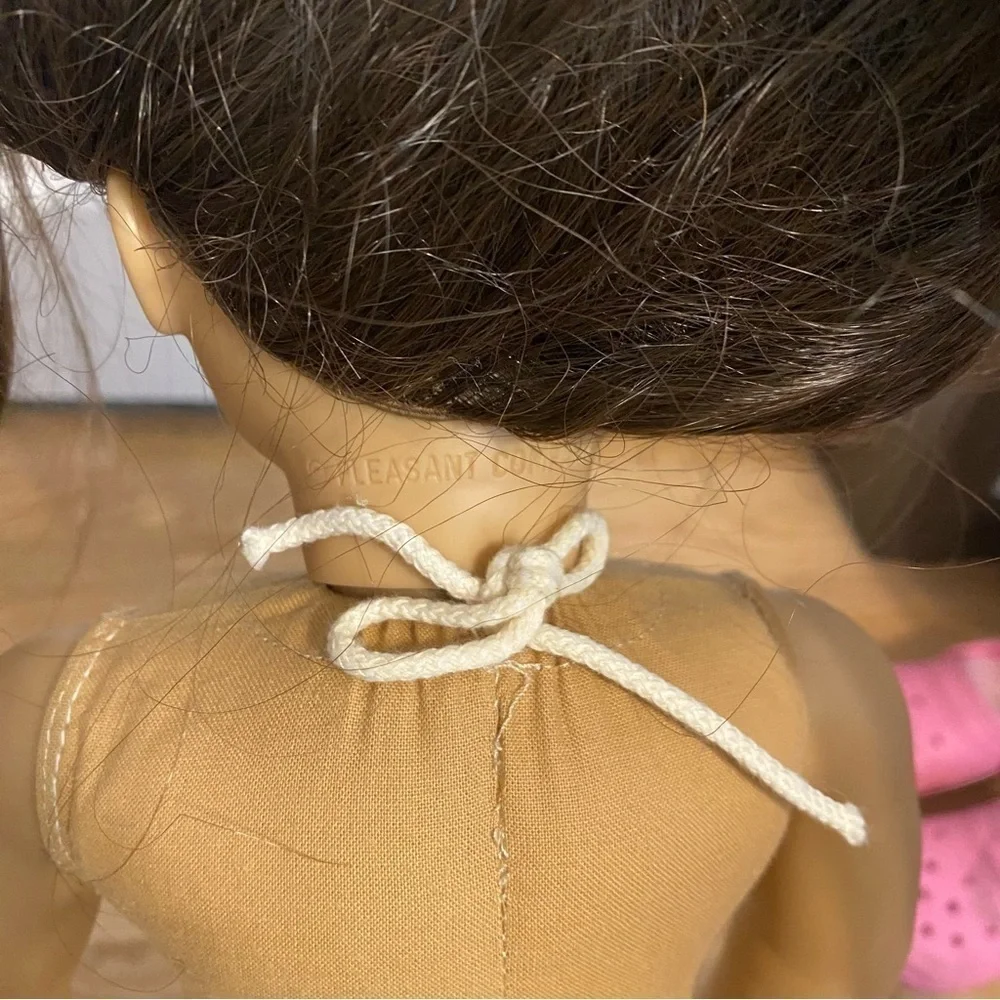 American Girl Pleasant Company Samantha Parkington Doll Brunette Kids Toy Brown